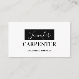 Professional elegant modern minimalist plain enclosure card
