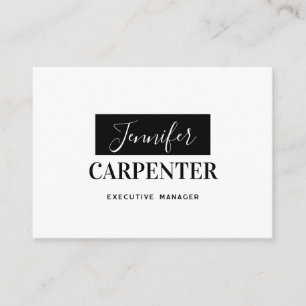 Professional elegant modern minimalist plain enclosure card