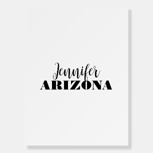 Professional elegant modern minimalist plain foam board