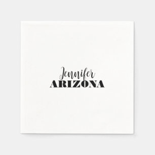 Professional elegant modern minimalist plain napkins