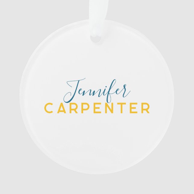 Professional elegant modern minimalist plain ornament (Front)