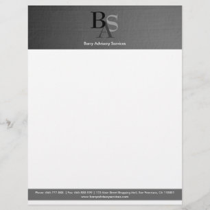 Professional Elegant Modern Simple Letterhead