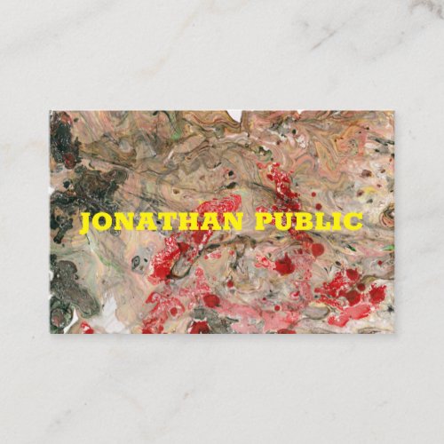 Professional Elegant Modern Trendy Abstract Business Card