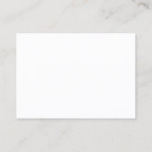 Professional Elegant Monogram Simple Design Luxe Business Card (Back)