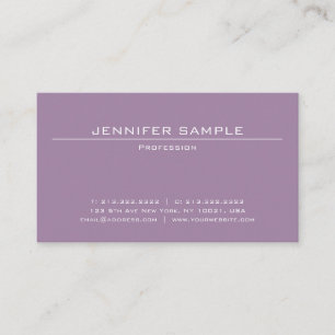 Professional Elegant Simple Design Modern Luxury Business Card