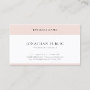 Professional Elegant Simple Modern Template Trendy Business Card at Zazzle