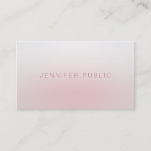 Professional Elegant Simple Template Modern Luxury Business Card