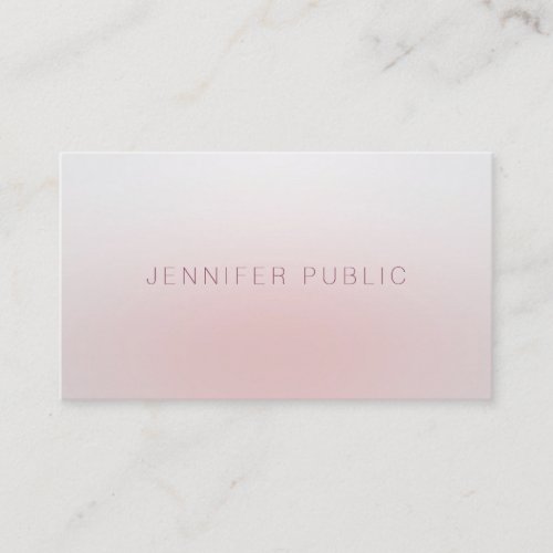 Professional Elegant Simple Template Modern Luxury Business Card