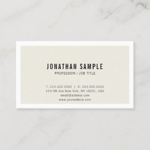 Professional Elegant Sleek Design Gothic Font Business Card