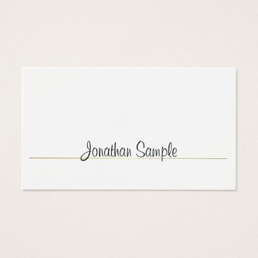 Professional Elegant Smart Design Gold Plain Luxe Business Card Professional Elegant Smart Design Gold Plain Luxe Business Card