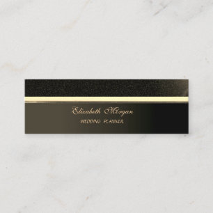 Professional Elegant Stylish Sophisticated Mini Business Card