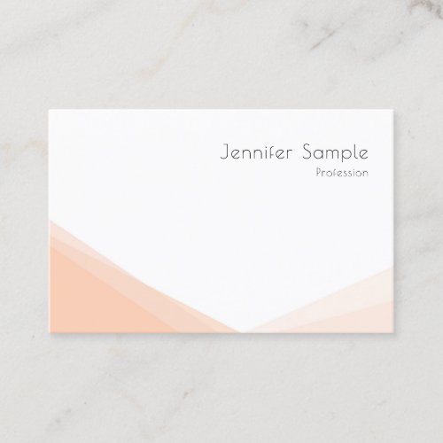 Professional Elegant Template Modern Minimalist Business Card