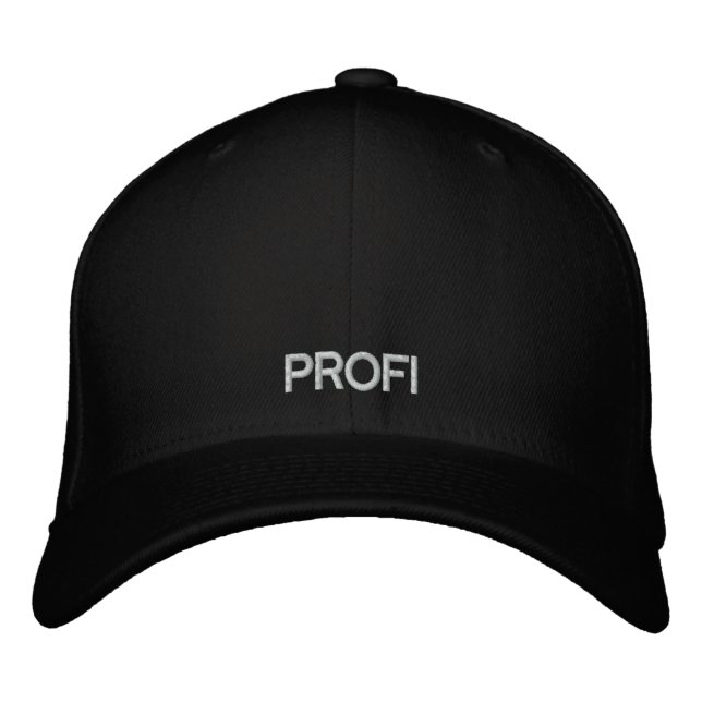 Professional Embroidered Baseball Cap (Front)