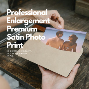 Professional Enlargement Premium Satin Photo Print