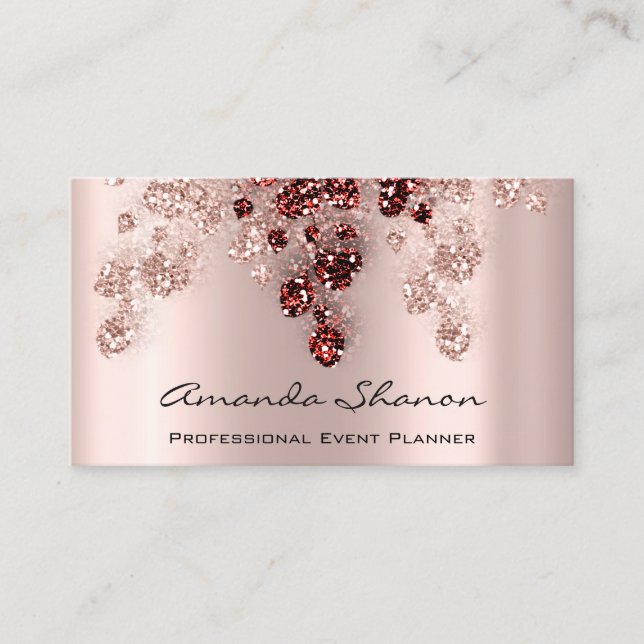 Professional Event Planner Couch QrCode Photo Logo Business Card (Front)