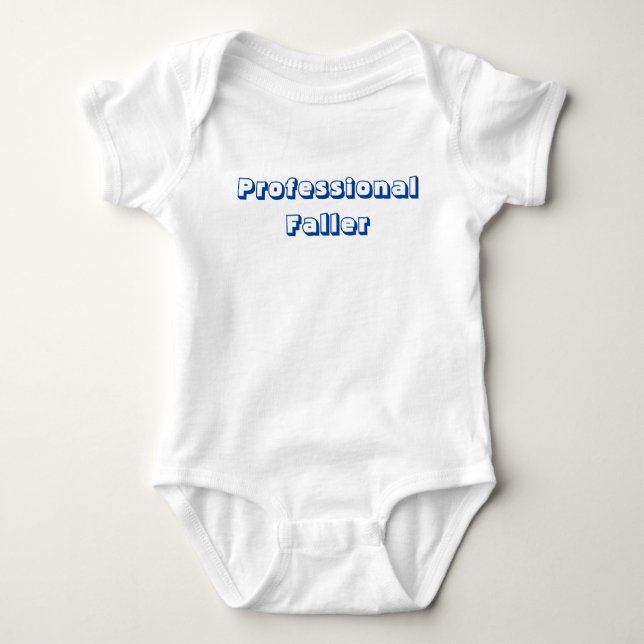 Professional Faller T-Shirt Baby Bodysuit (Front)