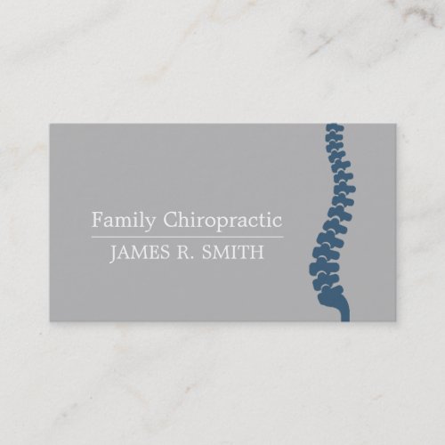 Professional Family Chiropractic Chiropractor Business Card