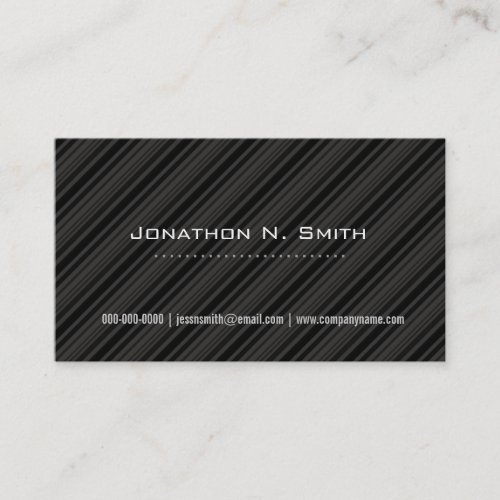 Professional fashion business cards