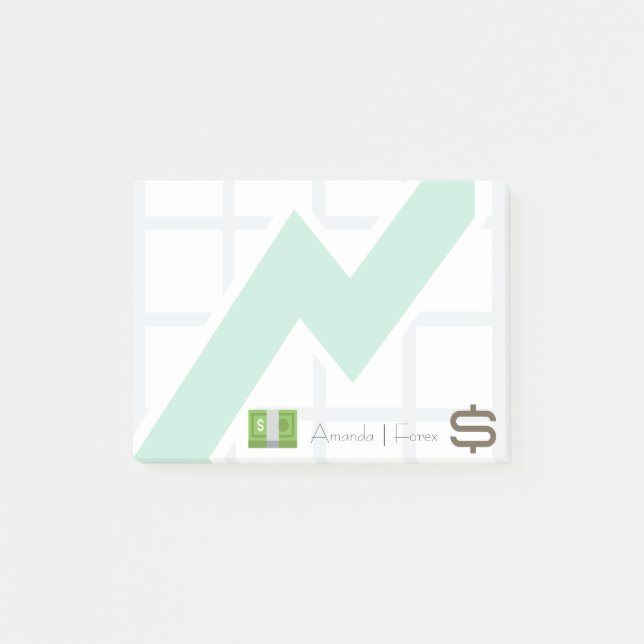 Professional Finance Emojis Post-it Notes (Front)