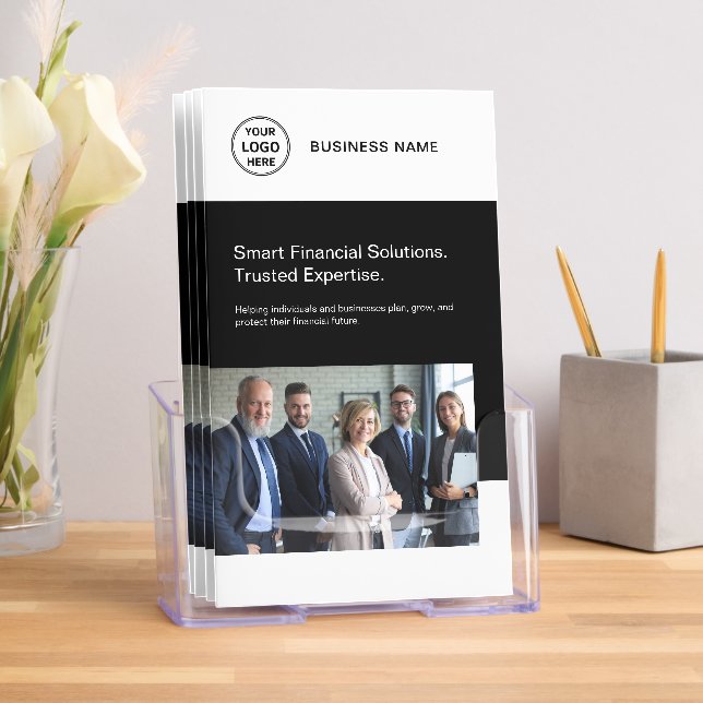 Professional Financial Services Business White Brochure (Insitu)