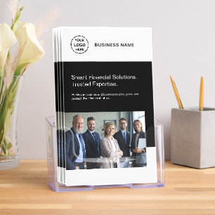 Professional Financial Services Business White Brochure