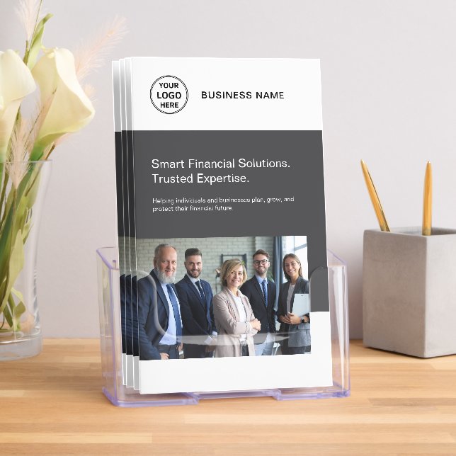 Professional Financial Services Business White Brochure (Insitu)
