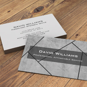 Professional Flooring and Tiler Business Card