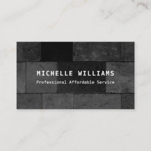 Professional Flooring and Tiler Business Card