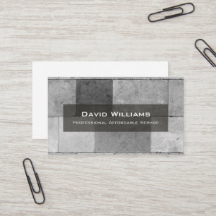 Professional Flooring and Tiler Business Card