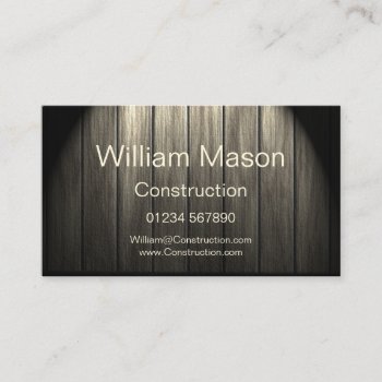 Professional Flooring / Carpenter Business Card by ImageAustralia at Zazzle