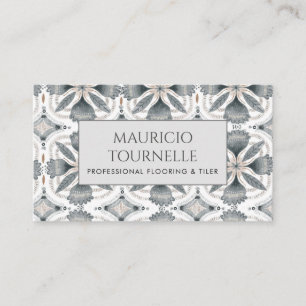 Professional Flooring Tiling Business Card