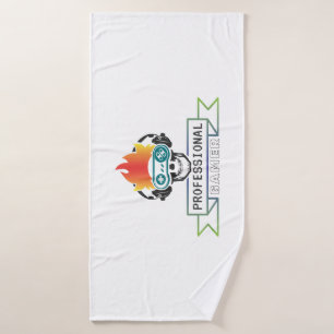 Professional Gamer Bath Towel