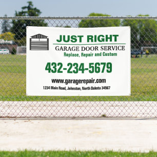 Professional Garage Door Service Banner