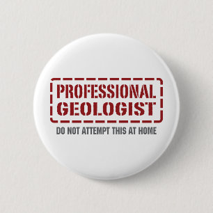 Professional Geologist Button