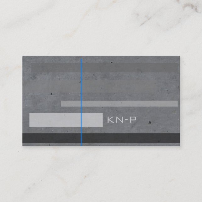 professional geometric Patterns Business Card (Front)