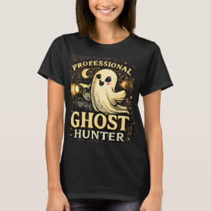 Professional Ghost Hunter Funny Halloween Graphic T-Shirt