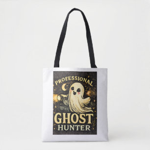 Professional Ghost Hunter Funny Halloween Tote Bag