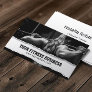 Professional Girl Personal Trainer Fitness Business Card
