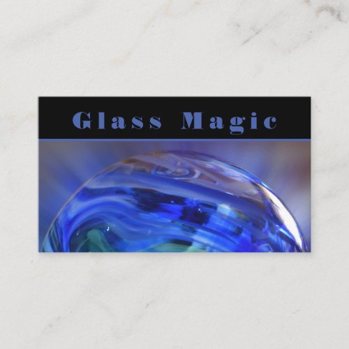 Professional Glassblower Gaffer Glass Smith Business Card