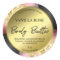 Professional Glitter Pink Gold Body Butter Labels