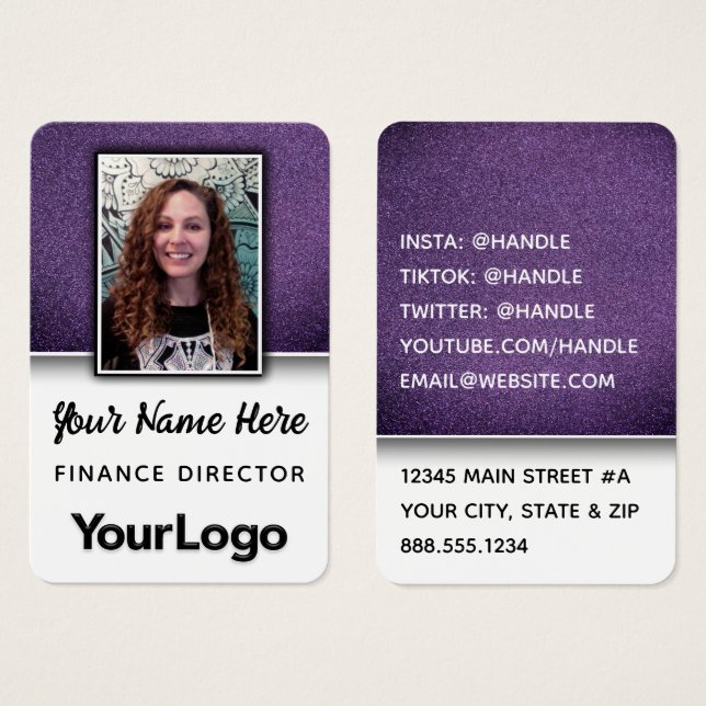 Professional Glitter Professor Preschool Teachers  (Front & Back)