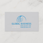 Professional Globe Earth Business Card at Zazzle