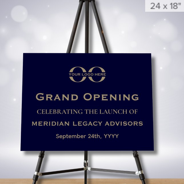 Professional Grand Opening Party Welcome Sign (Creator Uploaded)