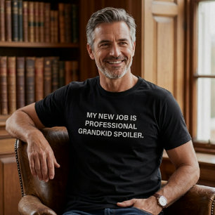 Professional Grandkid Spoiler Funny Grandpa Humor T-Shirt