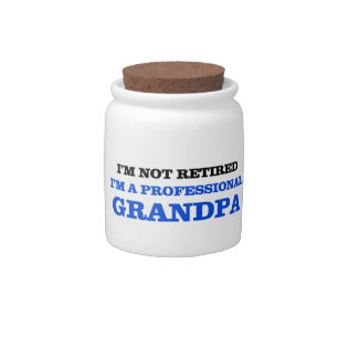 Professional Grandpa Candy Jar