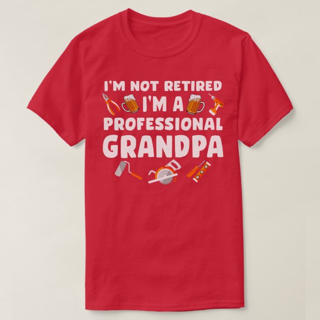 Professional Grandpa T-Shirt (Design Front)