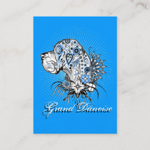 Professional Great Dane business card