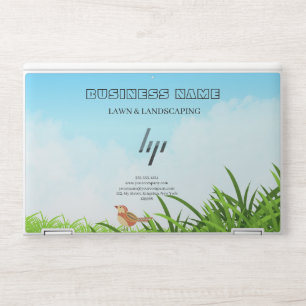 Professional Green Lawn Care & Landscaping HP Laptop Skin