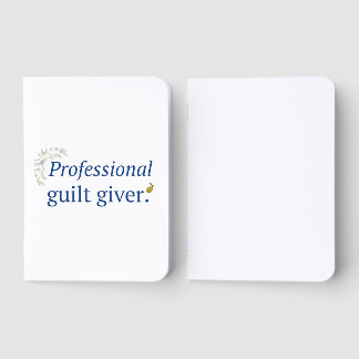 Professional Guilt Giver Booklet Foil Vow Books