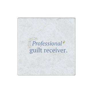 Professional guilt receiver pocket stone magnet